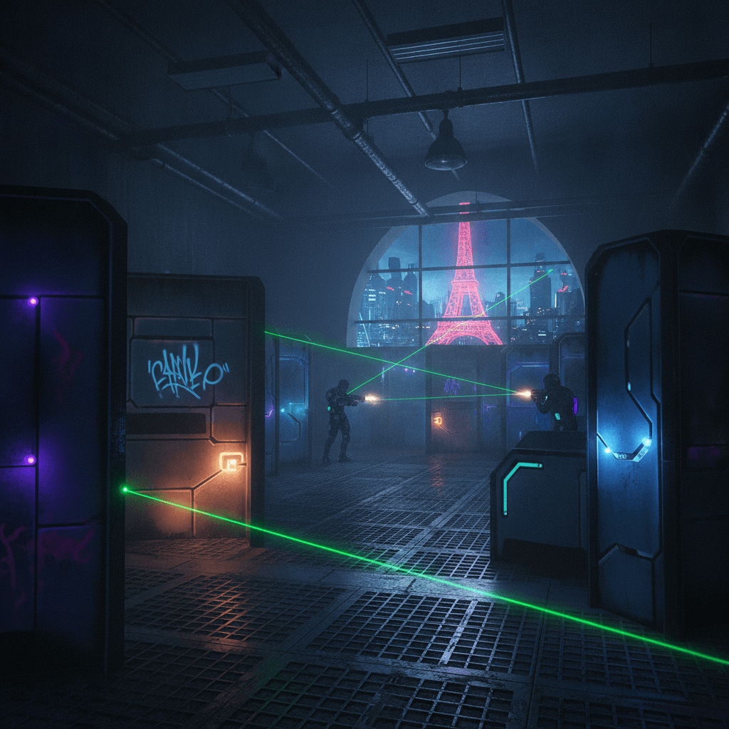 Arène Chicken Laser Tag